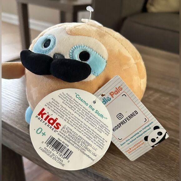 NWT … KIDS PREFERRED “Cosmo The Sloth” Cuddle Pals Plush - Picture 6 of 6